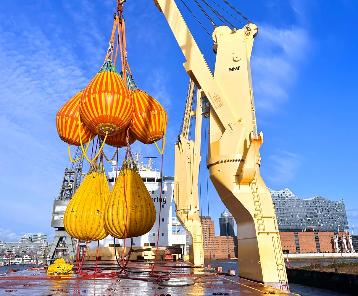 Load testing of davits, rescue boats, lifeboats and cranes